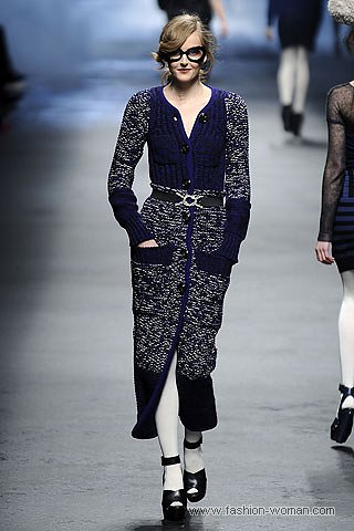 кардиган осень-зима 2010-2011 длинный кардиган от Sonia Rykiel