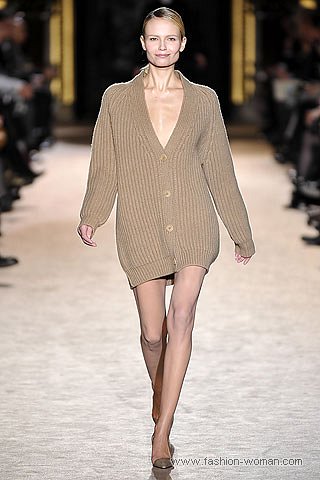 кардиган от Stella McCartney осень 2010 модный вязаный кардиган осень-зима 2010-2011