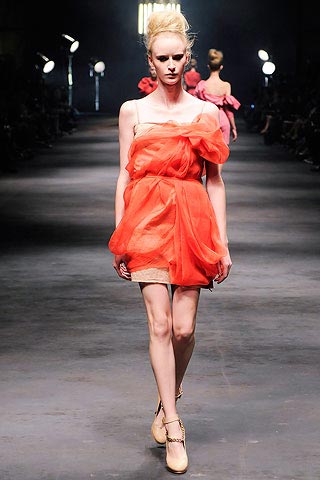 Lanvin весна-лето 2010 платье от Lanvin