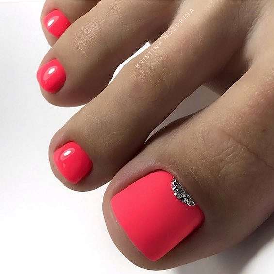 30 Amazing Red Toe Nail Ideas You Need to Try фото №10 30 Amazing Red Toe Nail Ideas You Need to Try фото №10