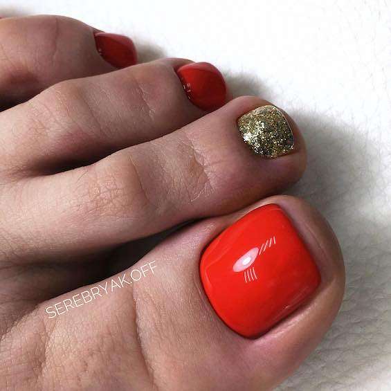 30 Amazing Red Toe Nail Ideas You Need to Try фото №4 30 Amazing Red Toe Nail Ideas You Need to Try фото №4