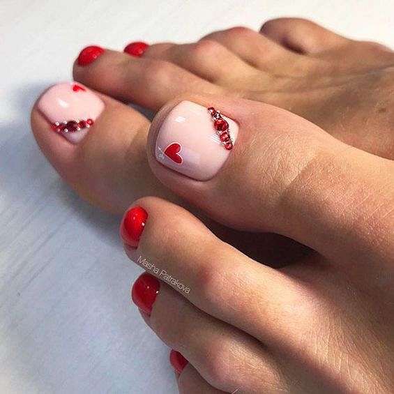 30 Amazing Red Toe Nail Ideas You Need to Try фото №22 30 Amazing Red Toe Nail Ideas You Need to Try фото №22