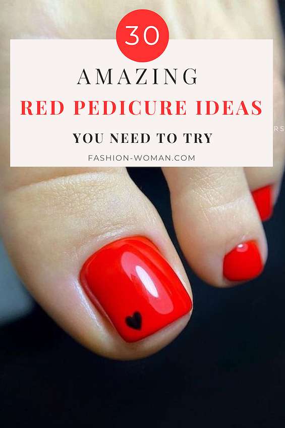 30 Amazing Red Toe Nail Ideas You Need to Try фото №34 30 Amazing Red Toe Nail Ideas You Need to Try фото №34