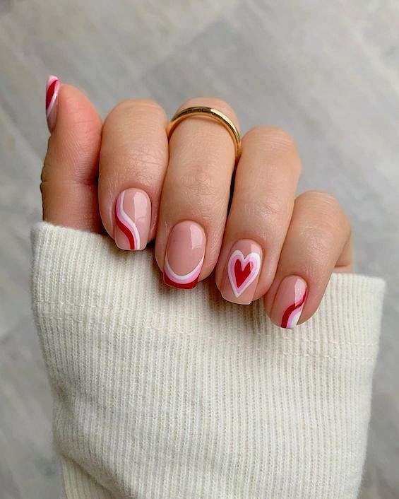 30 Cute Nail Designs Perfect for Valentine’s Day фото №19 30 Cute Nail Designs Perfect for Valentine’s Day фото №19