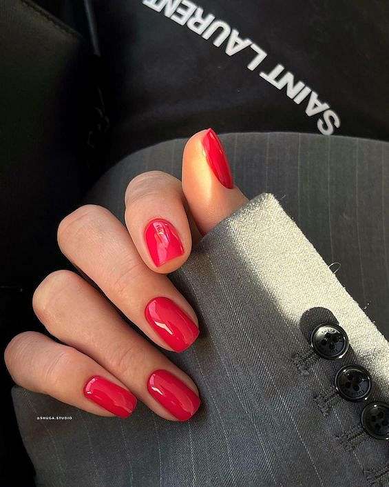 45 Red Nail Designs for a Chic and Trendy Look фото №1 45 Red Nail Designs for a Chic and Trendy Look фото №1