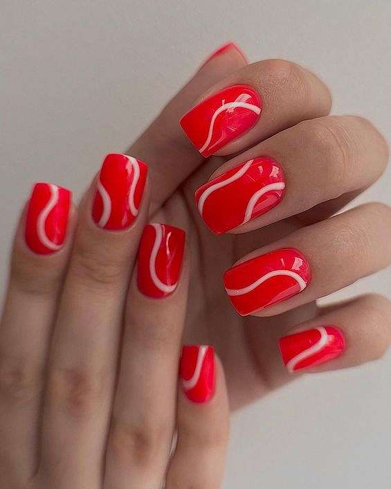 45 Red Nail Designs for a Chic and Trendy Look фото №9 45 Red Nail Designs for a Chic and Trendy Look фото №9