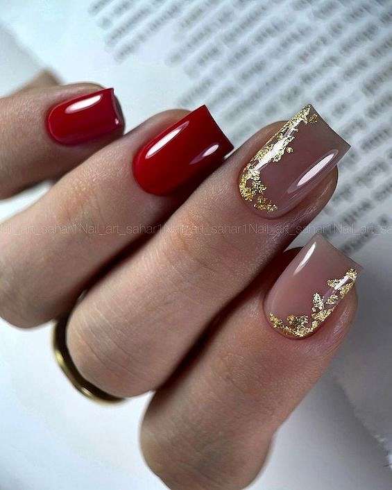 45 Red Nail Designs for a Chic and Trendy Look фото №14 45 Red Nail Designs for a Chic and Trendy Look фото №14