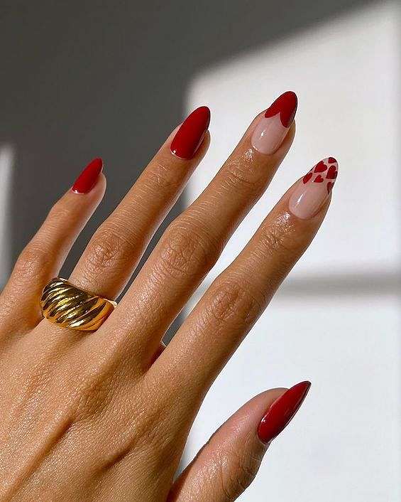 45 Red Nail Designs for a Chic and Trendy Look фото №19 45 Red Nail Designs for a Chic and Trendy Look фото №19