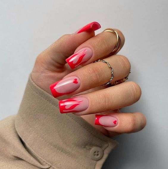 45 Red Nail Designs for a Chic and Trendy Look фото №22 45 Red Nail Designs for a Chic and Trendy Look фото №22