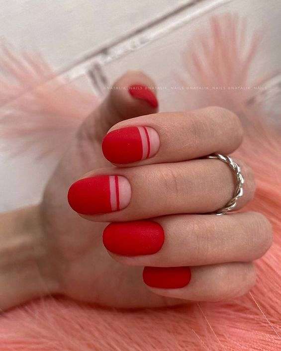 45 Red Nail Designs for a Chic and Trendy Look фото №26 45 Red Nail Designs for a Chic and Trendy Look фото №26