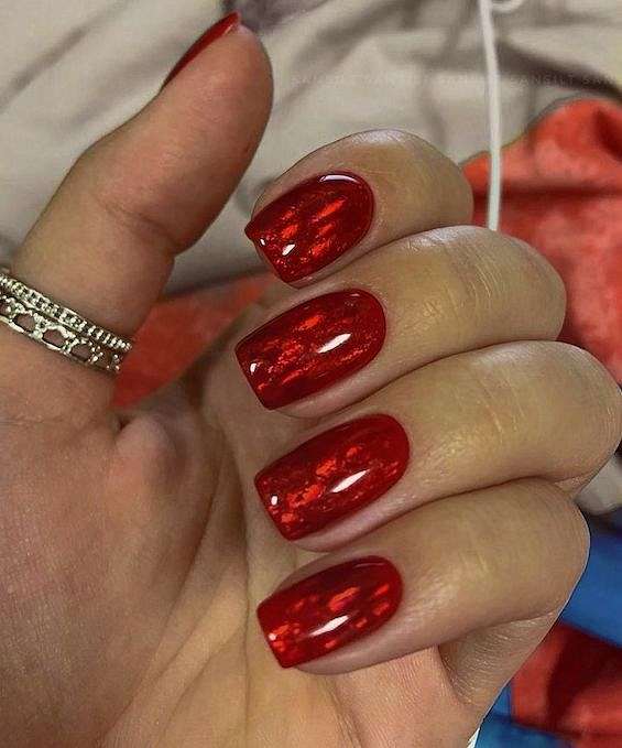45 Red Nail Designs for a Chic and Trendy Look фото №34 45 Red Nail Designs for a Chic and Trendy Look фото №34