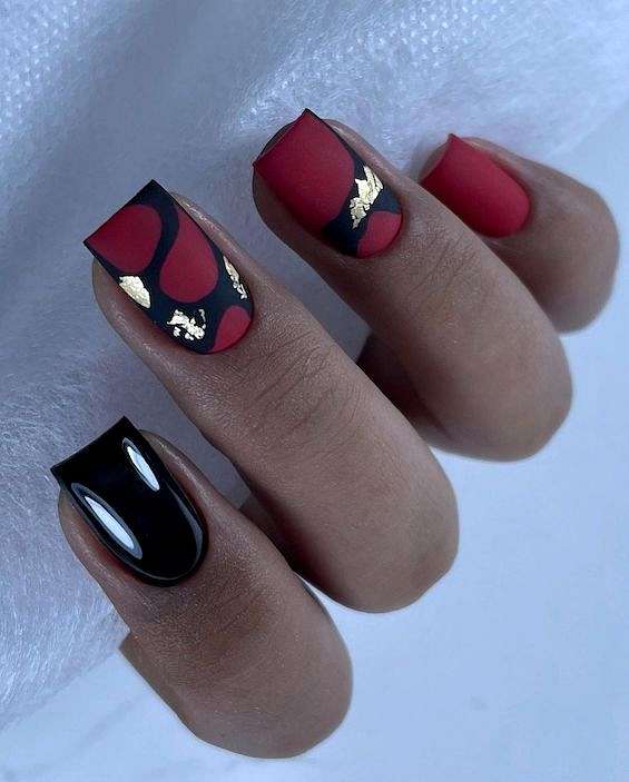 45 Red Nail Designs for a Chic and Trendy Look фото №42 45 Red Nail Designs for a Chic and Trendy Look фото №42