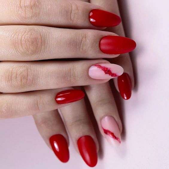 45 Red Nail Designs for a Chic and Trendy Look фото №48 45 Red Nail Designs for a Chic and Trendy Look фото №48