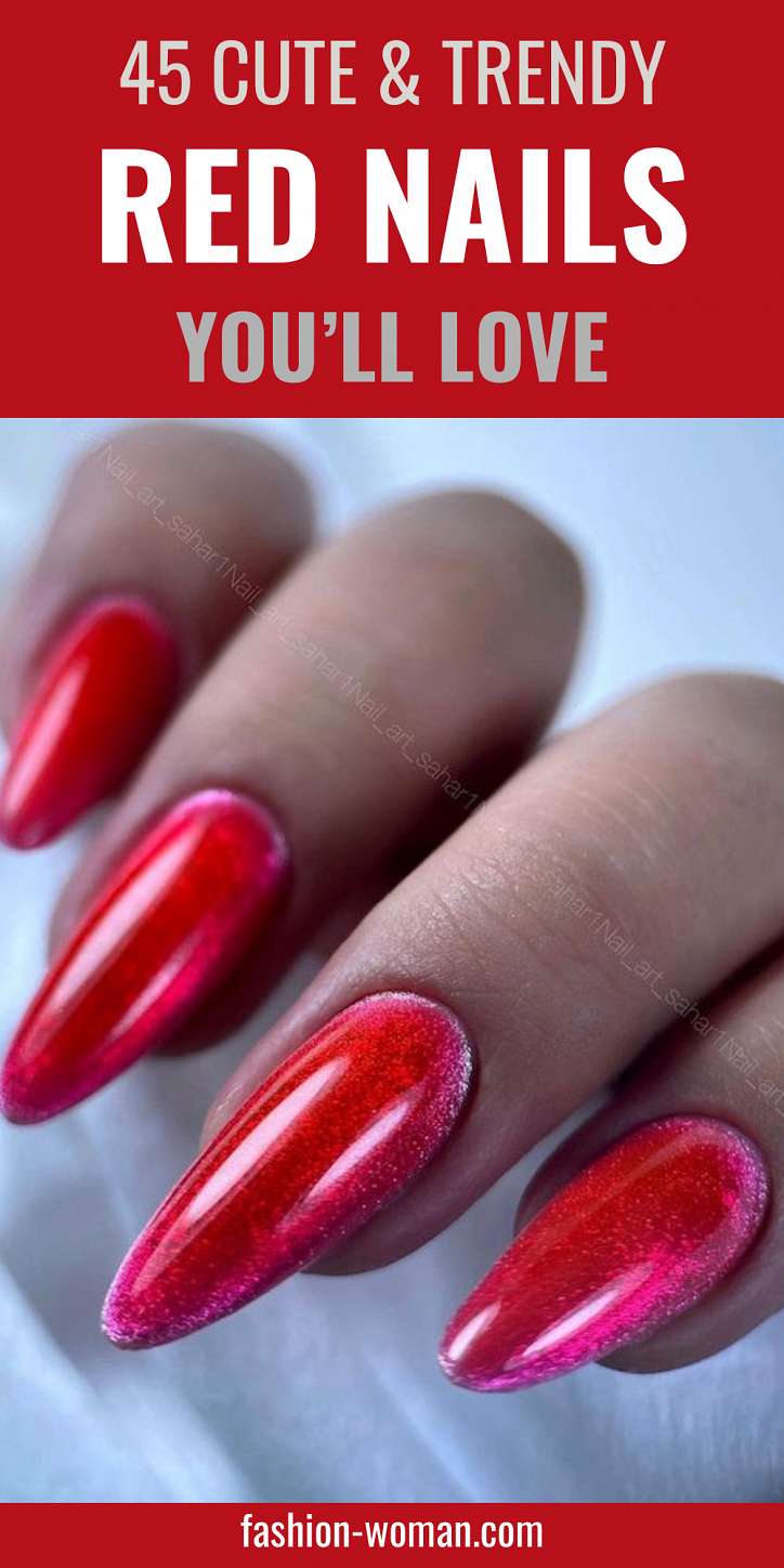 45 Red Nail Designs for a Chic and Trendy Look фото №49 45 Red Nail Designs for a Chic and Trendy Look фото №49