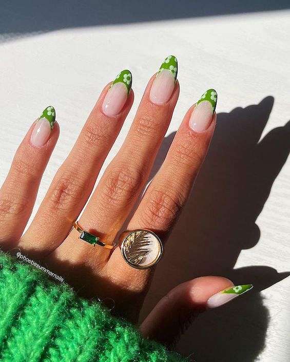 65 Beautiful Green Nail Art Designs for 2024 фото №15 65 Beautiful Green Nail Art Designs for 2024 фото №15
