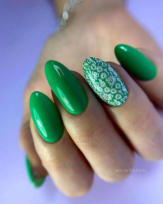 65 Beautiful Green Nail Art Designs for 2024 фото №29 65 Beautiful Green Nail Art Designs for 2024 фото №29