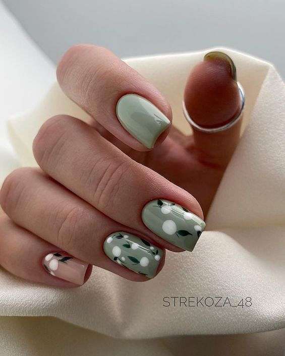 65 Beautiful Green Nail Art Designs for 2024 фото №31 65 Beautiful Green Nail Art Designs for 2024 фото №31