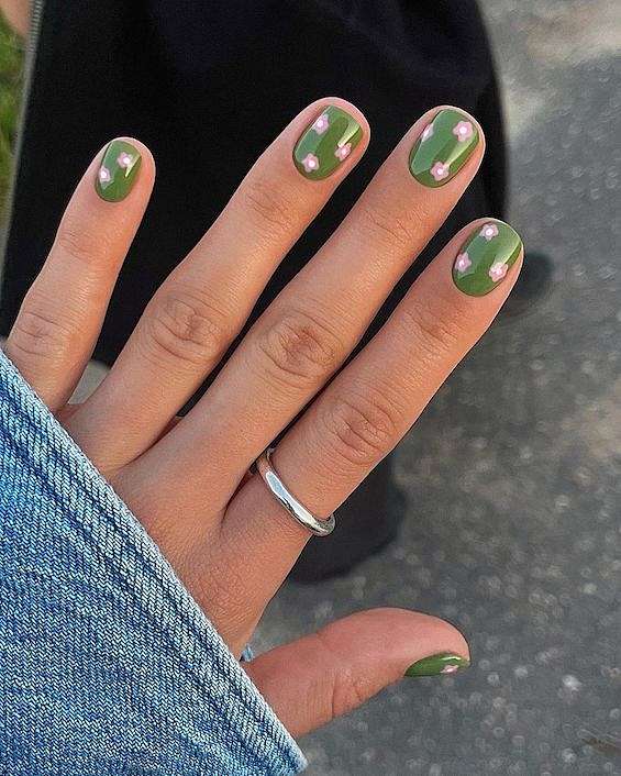 65 Beautiful Green Nail Art Designs for 2024 фото №35 65 Beautiful Green Nail Art Designs for 2024 фото №35