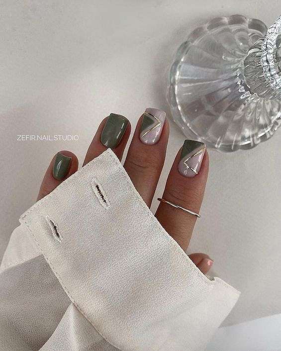 65 Beautiful Green Nail Art Designs for 2024 фото №40 65 Beautiful Green Nail Art Designs for 2024 фото №40