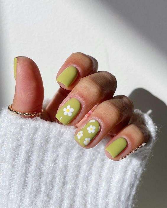 65 Beautiful Green Nail Art Designs for 2024 фото №21 65 Beautiful Green Nail Art Designs for 2024 фото №21