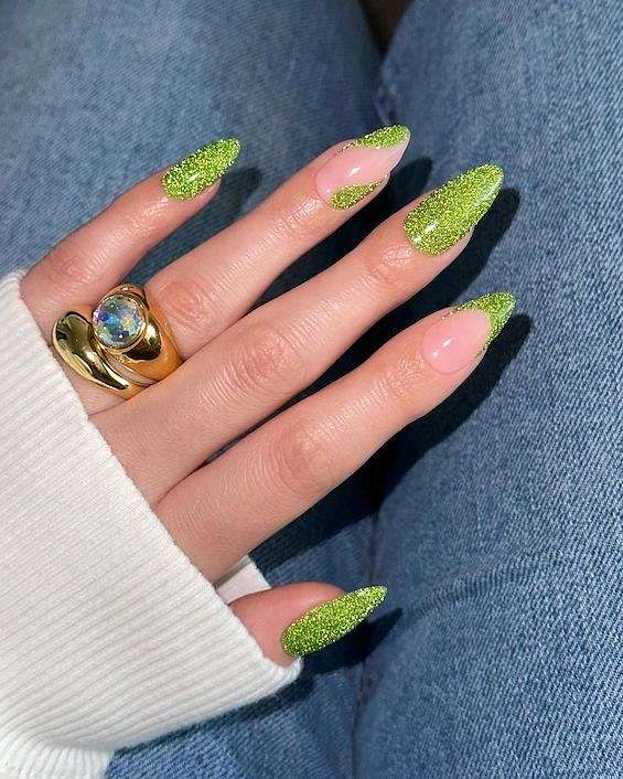 65 Beautiful Green Nail Art Designs for 2024 фото №46 65 Beautiful Green Nail Art Designs for 2024 фото №46