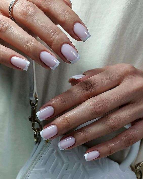 60  French Manicure Ideas for 2024 фото №1