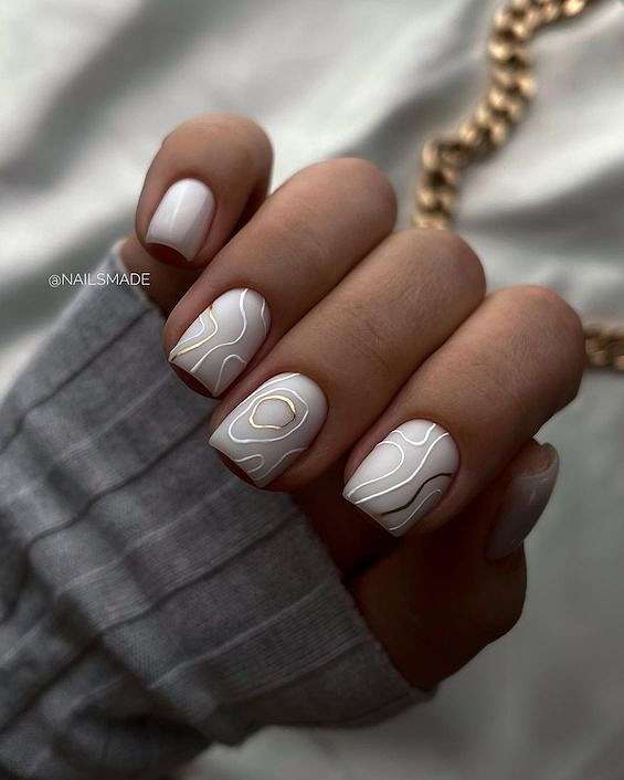 70 White Nail Ideas You Need to Try in 2024 фото №19 70 White Nail Ideas You Need to Try in 2024 фото №19