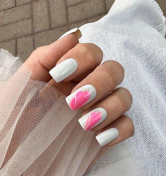 70 White Nail Ideas You Need to Try in 2024 фото №39 70 White Nail Ideas You Need to Try in 2024 фото №39