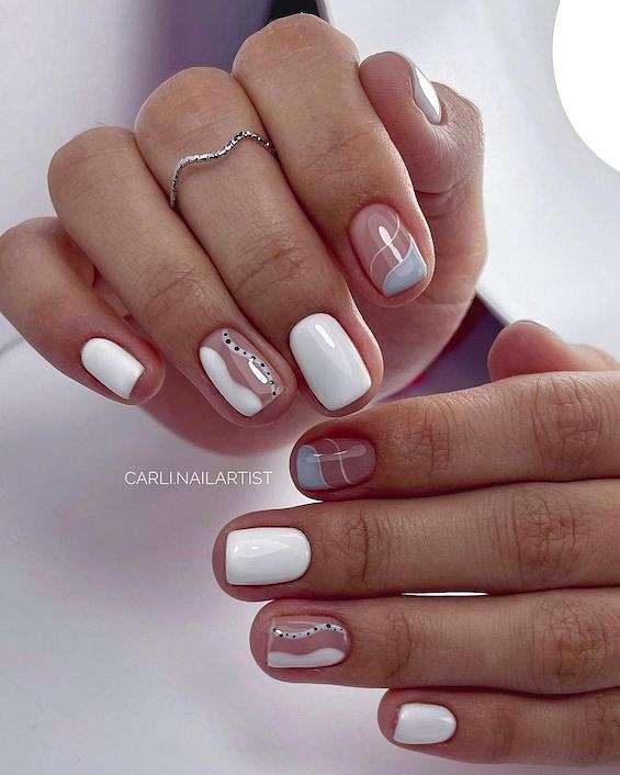 70 White Nail Ideas You Need to Try in 2024 фото №50 70 White Nail Ideas You Need to Try in 2024 фото №50
