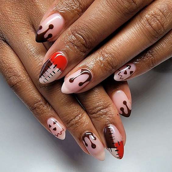 65 Best Halloween Nail Art Ideas for 2023 фото №15 65 Best Halloween Nail Art Ideas for 2023 фото №15