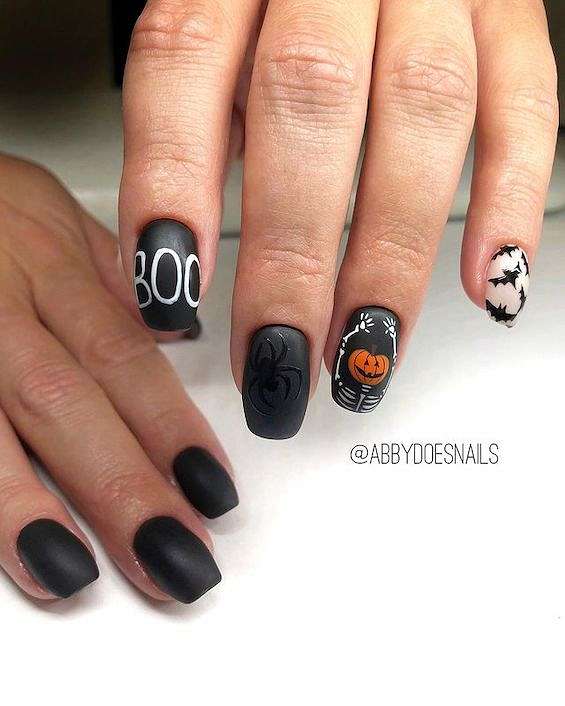 65 Best Halloween Nail Art Ideas for 2023 фото №28 65 Best Halloween Nail Art Ideas for 2023 фото №28