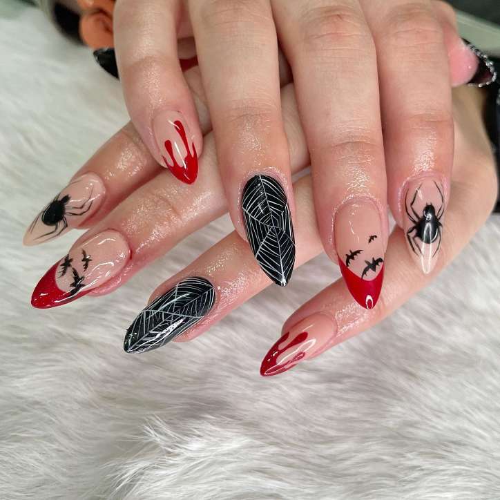 65 Best Halloween Nail Art Ideas for 2023 фото №40 65 Best Halloween Nail Art Ideas for 2023 фото №40