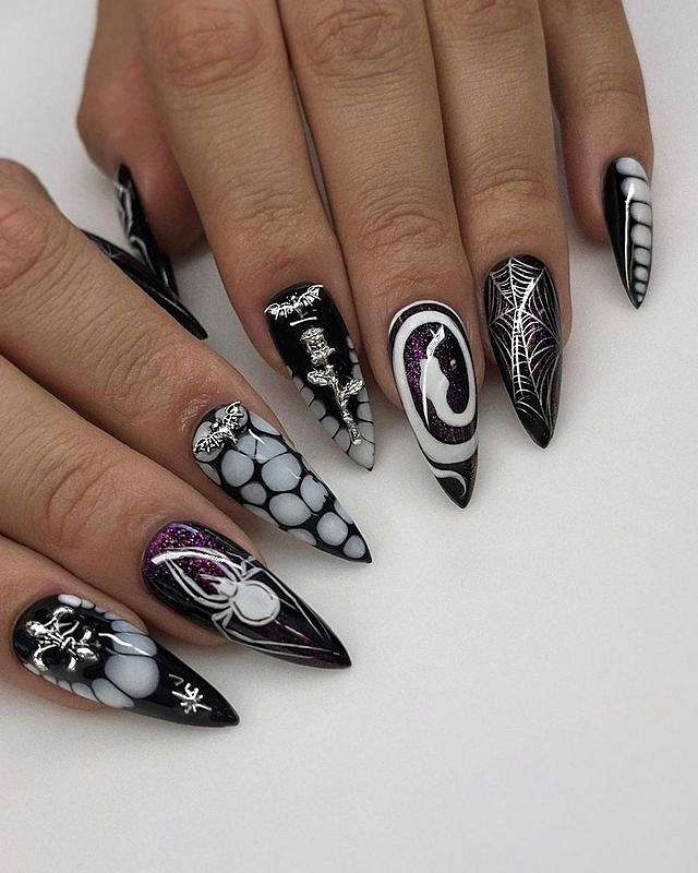 65 Best Halloween Nail Art Ideas for 2023 фото №31 65 Best Halloween Nail Art Ideas for 2023 фото №31