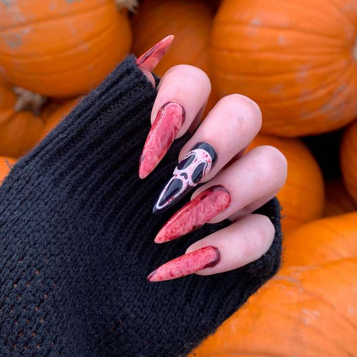 65 Best Halloween Nail Art Ideas for 2023 фото №34 65 Best Halloween Nail Art Ideas for 2023 фото №34