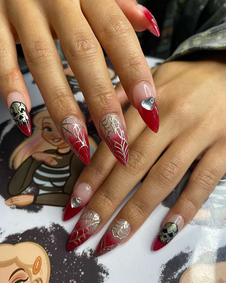 65 Best Halloween Nail Art Ideas for 2023 фото №32 65 Best Halloween Nail Art Ideas for 2023 фото №32