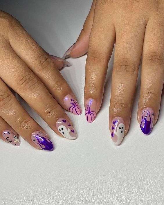 65 Best Halloween Nail Art Ideas for 2023 фото №50 65 Best Halloween Nail Art Ideas for 2023 фото №50