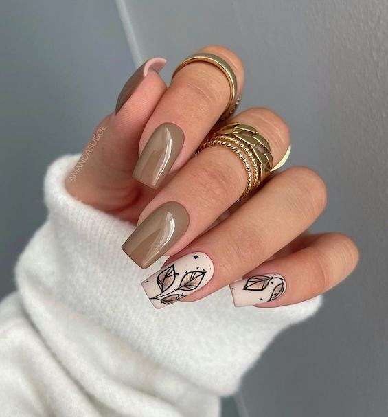 60 Cute Fall Nails to Inspire You in 2024 фото №27 60 Cute Fall Nails to Inspire You in 2024 фото №27