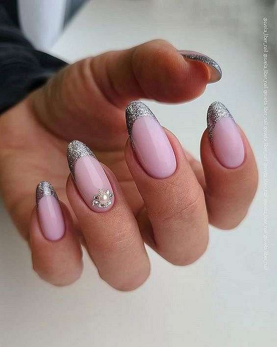 The Best Wedding Nails for Bride 2024 фото №5