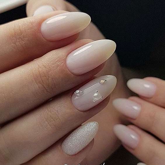 The Best Wedding Nails for Bride 2024 фото №7