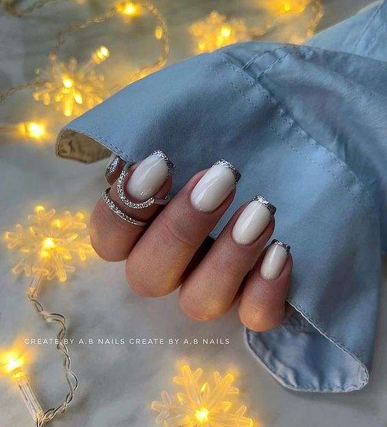 The Best Wedding Nails for Bride 2024 фото №13