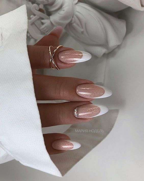 The Best Wedding Nails for Bride 2024 фото №8
